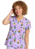 Ava Therese by Zavate Creepy Cactus — women's scrub | ScrubBox