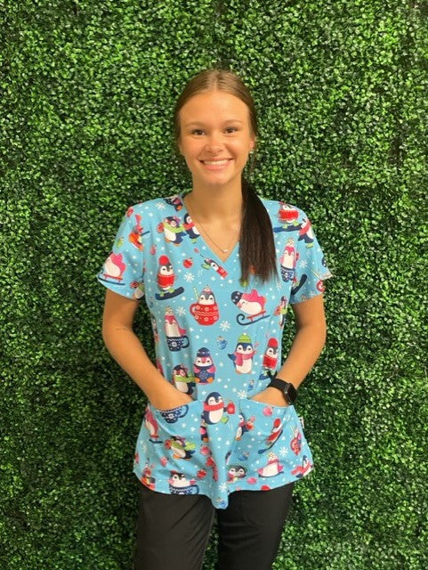 Ava Therese by Zavate Enjoy The Ride — women's scrub | ScrubBox (view 3)