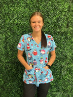 Ava Therese by Zavate Enjoy The Ride — women's scrub | ScrubBox (view 3)