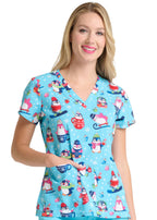 Ava Therese by Zavate Enjoy The Ride — women's scrub | ScrubBox