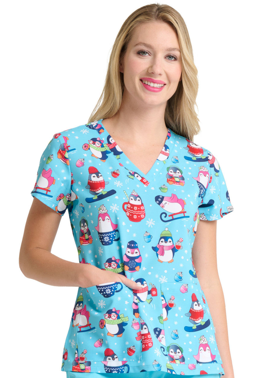 Ava Therese by Zavate Enjoy The Ride — women's scrub | ScrubBox