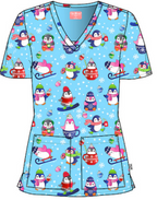 Ava Therese by Zavate Enjoy The Ride — women's scrub | ScrubBox (view 4)