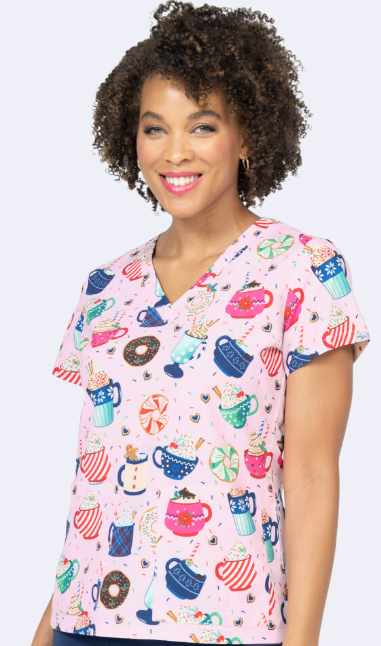 Ava Therese by Zavate Mug-nificent — women's scrub | ScrubBox
