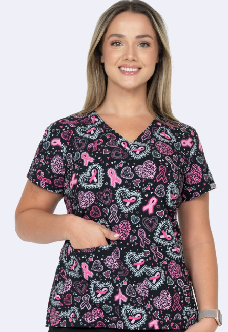 Ava Therese by Zavate Pink Strength — women's scrub | ScrubBox