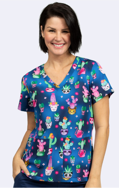 Ava Therese by Zavate Stuck on You — women's scrub | ScrubBox