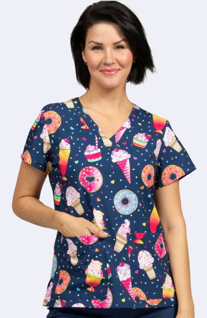 Ava Therese by Zavate Sweets & Treats — women's scrub | ScrubBox