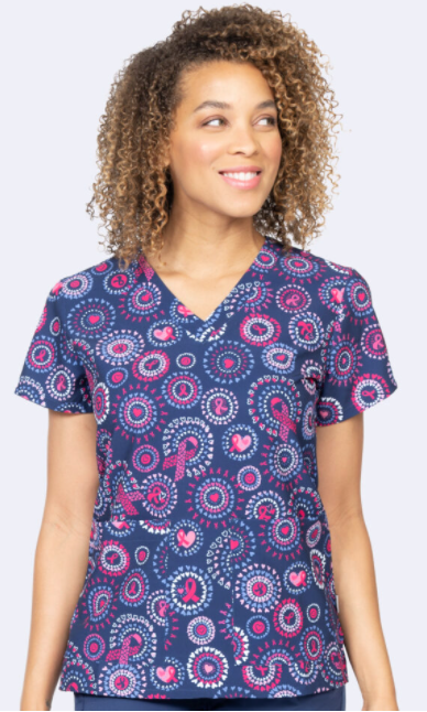 Girl Power by Zavate — women's scrub | ScrubBox (view 2)