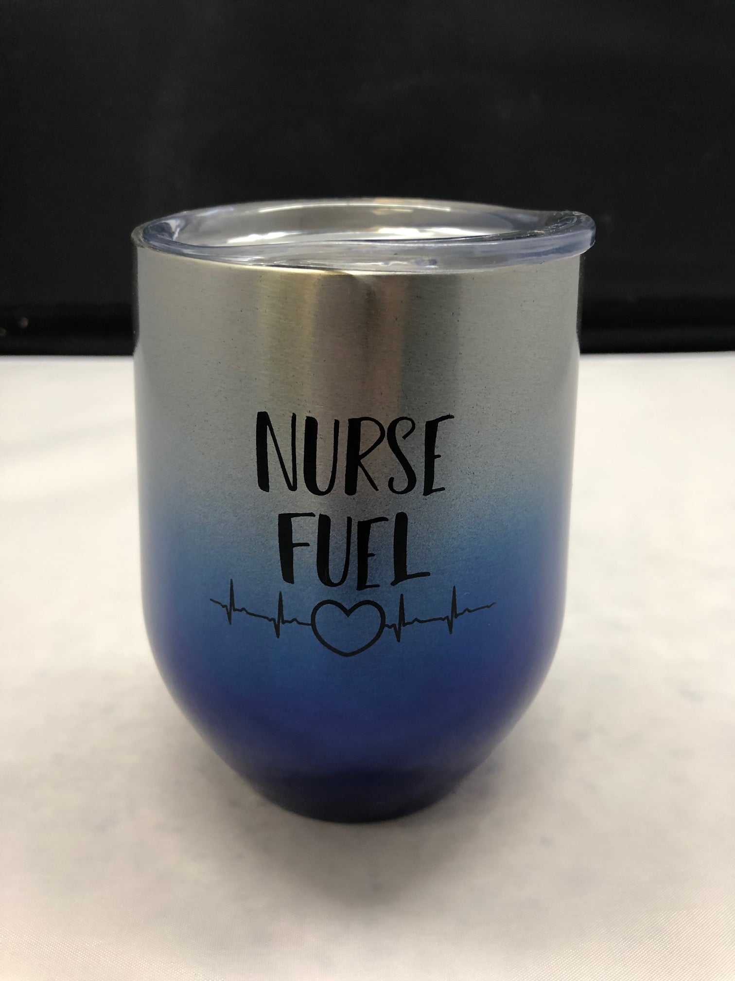 Nurse Fuel Wine Tumbler