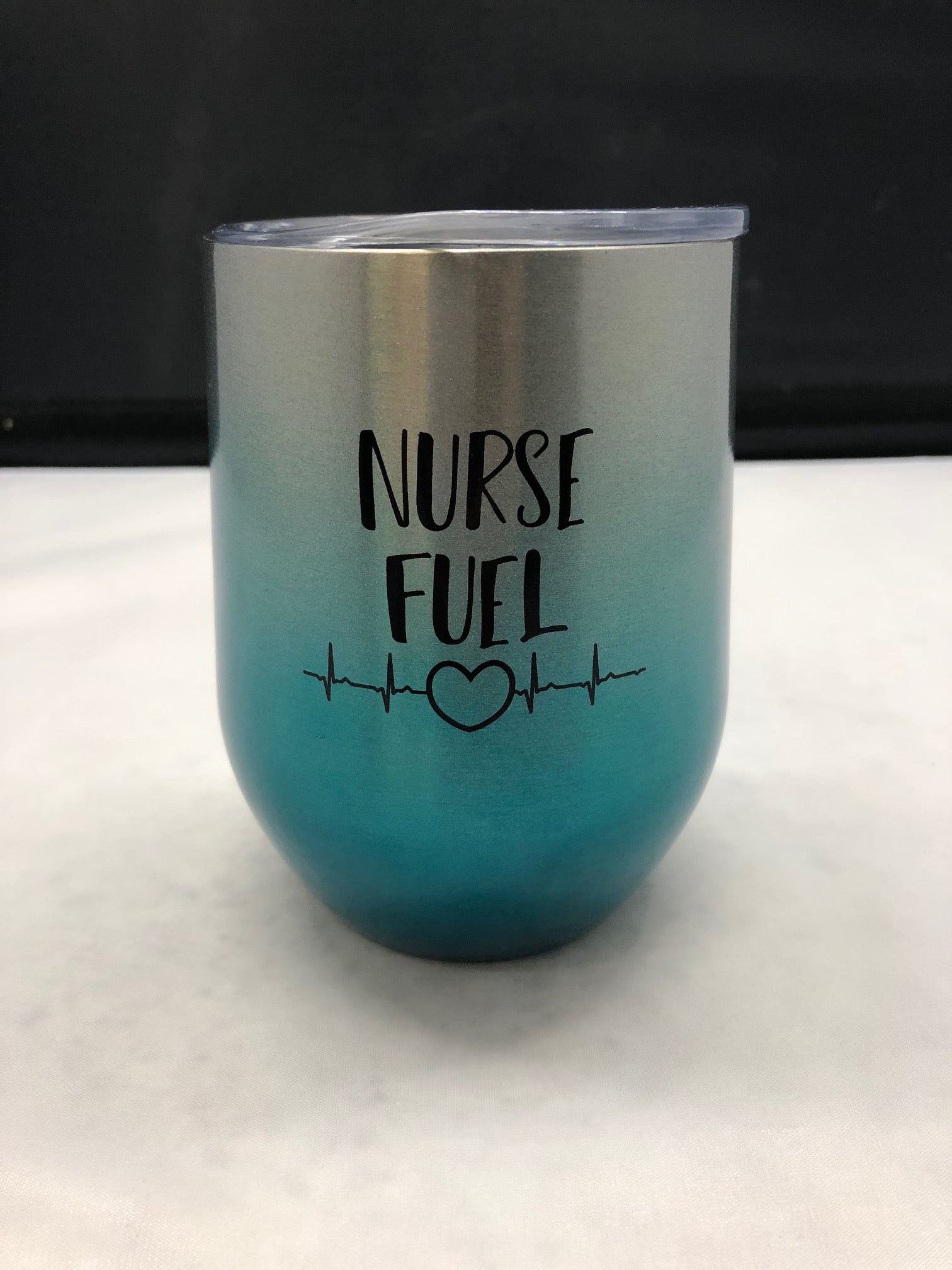 Nurse Fuel Wine Tumbler