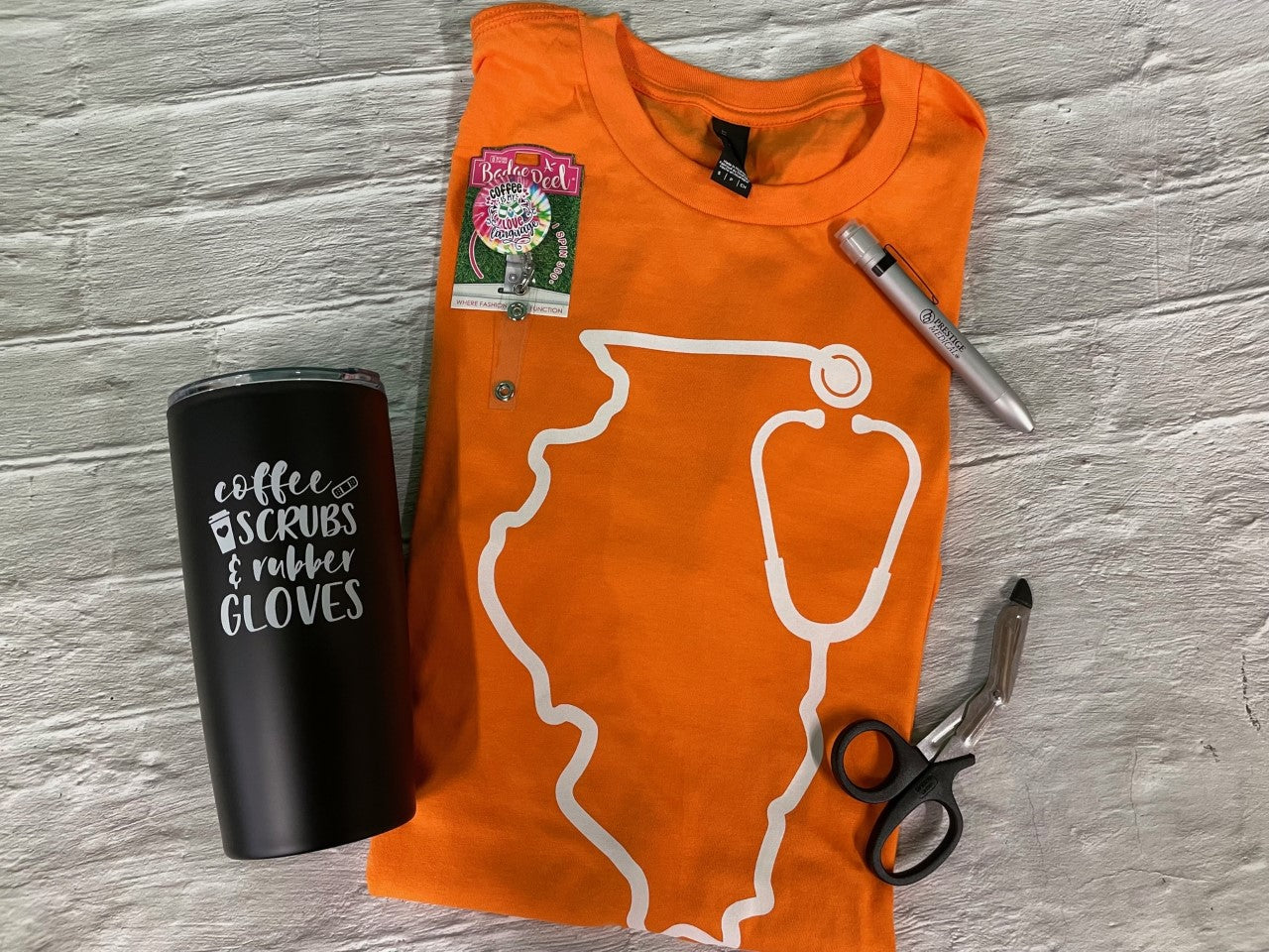 Illinois Stethoscope T Shirt