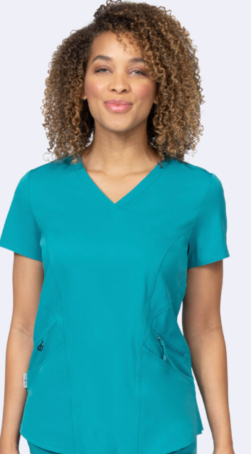 Ava Therese Ava Back Knit Top — women's scrub top | ScrubBox (view 81)