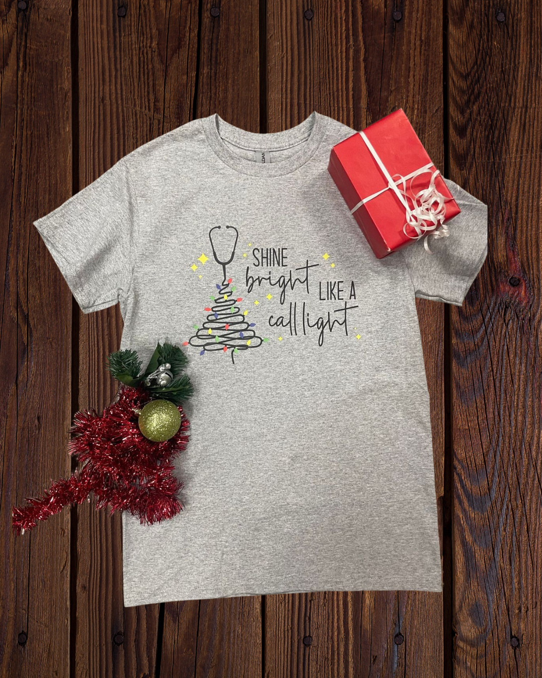 Shine Bright like a Call Light T-shirt