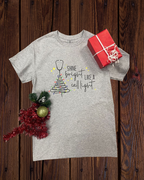 Scrub Box Shine Bright like a Call Light T-shirt — women's scrub | ScrubBox (view 2)