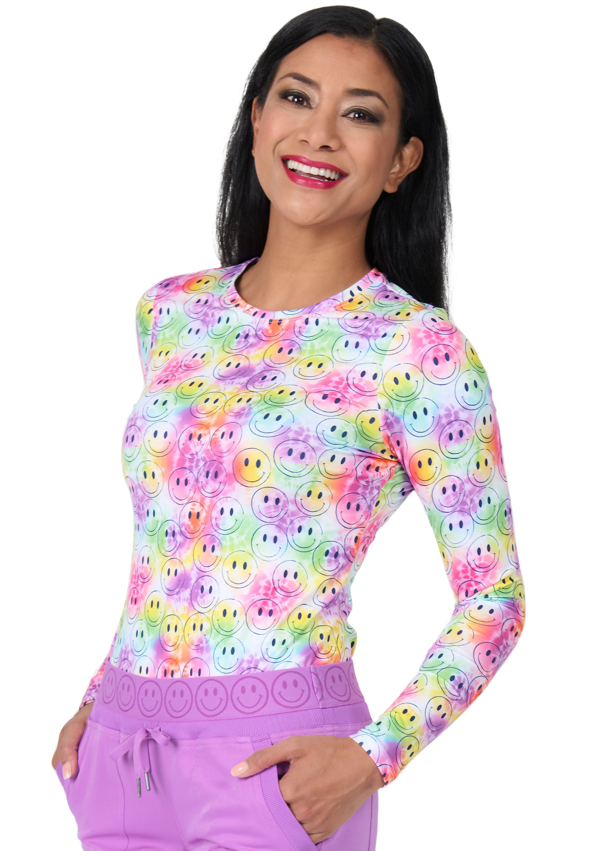 Ava Therese by Zavate Smile Tee — women's tee | ScrubBox (view 4)
