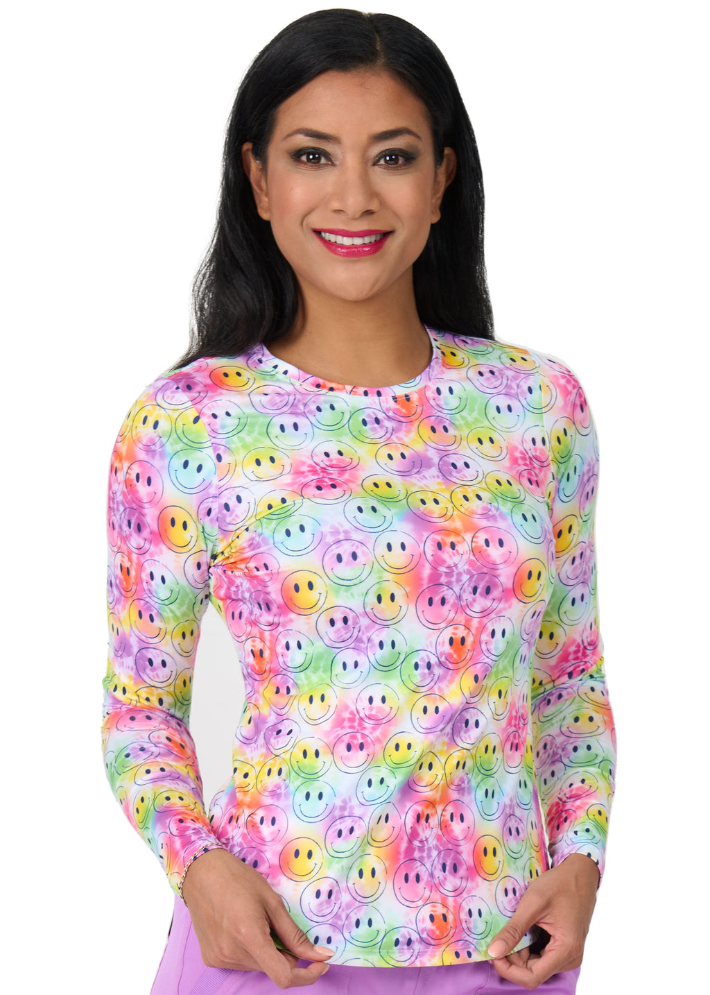Ava Therese by Zavate Smile Tee — women's tee | ScrubBox (view 3)