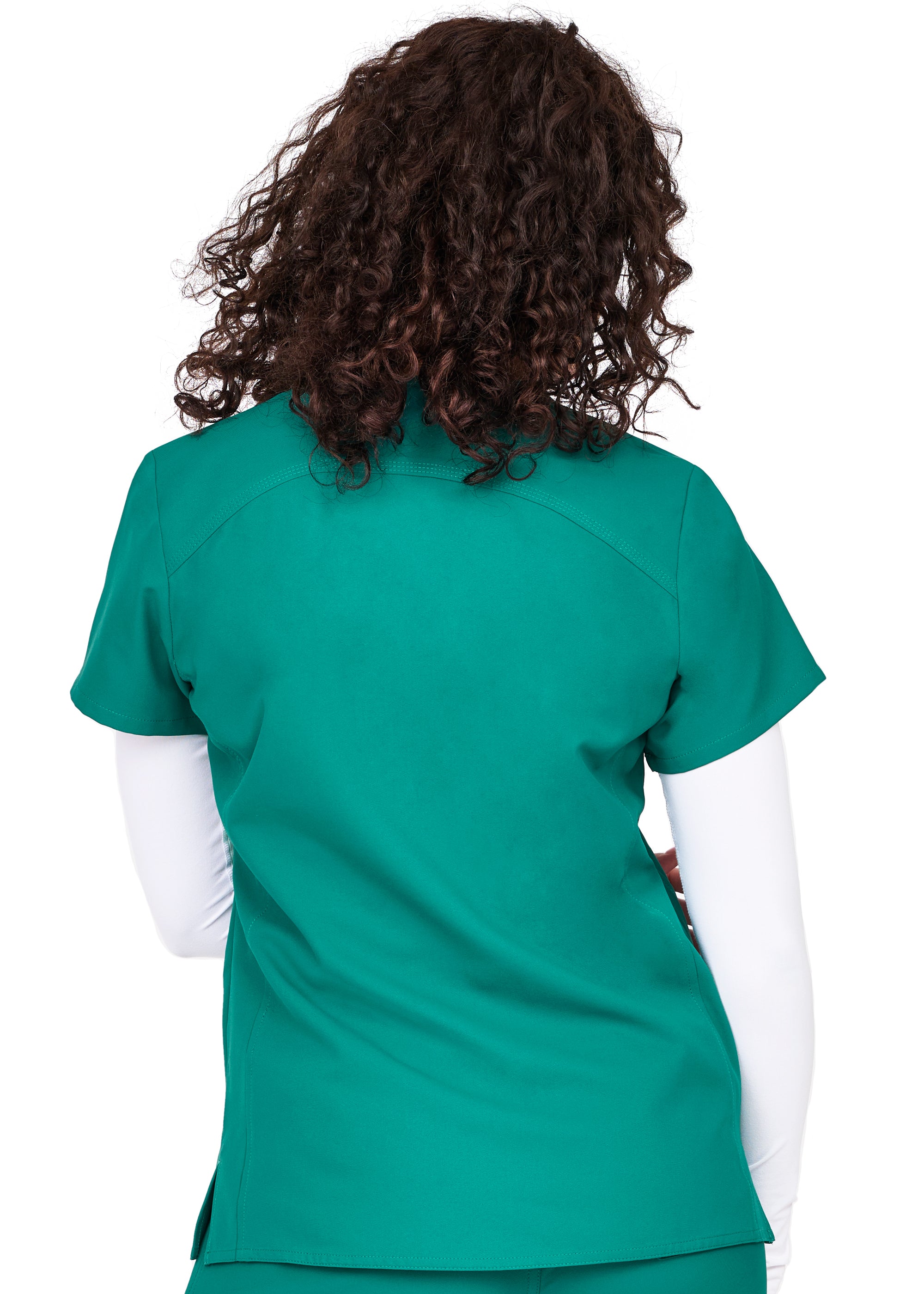 Studio By Zavate Focus V Neck Top — women's scrub top | ScrubBox (view 24)