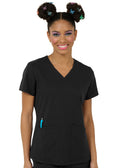 Studio By Zavate Focus V Neck Top — women's scrub top | ScrubBox (view 2)