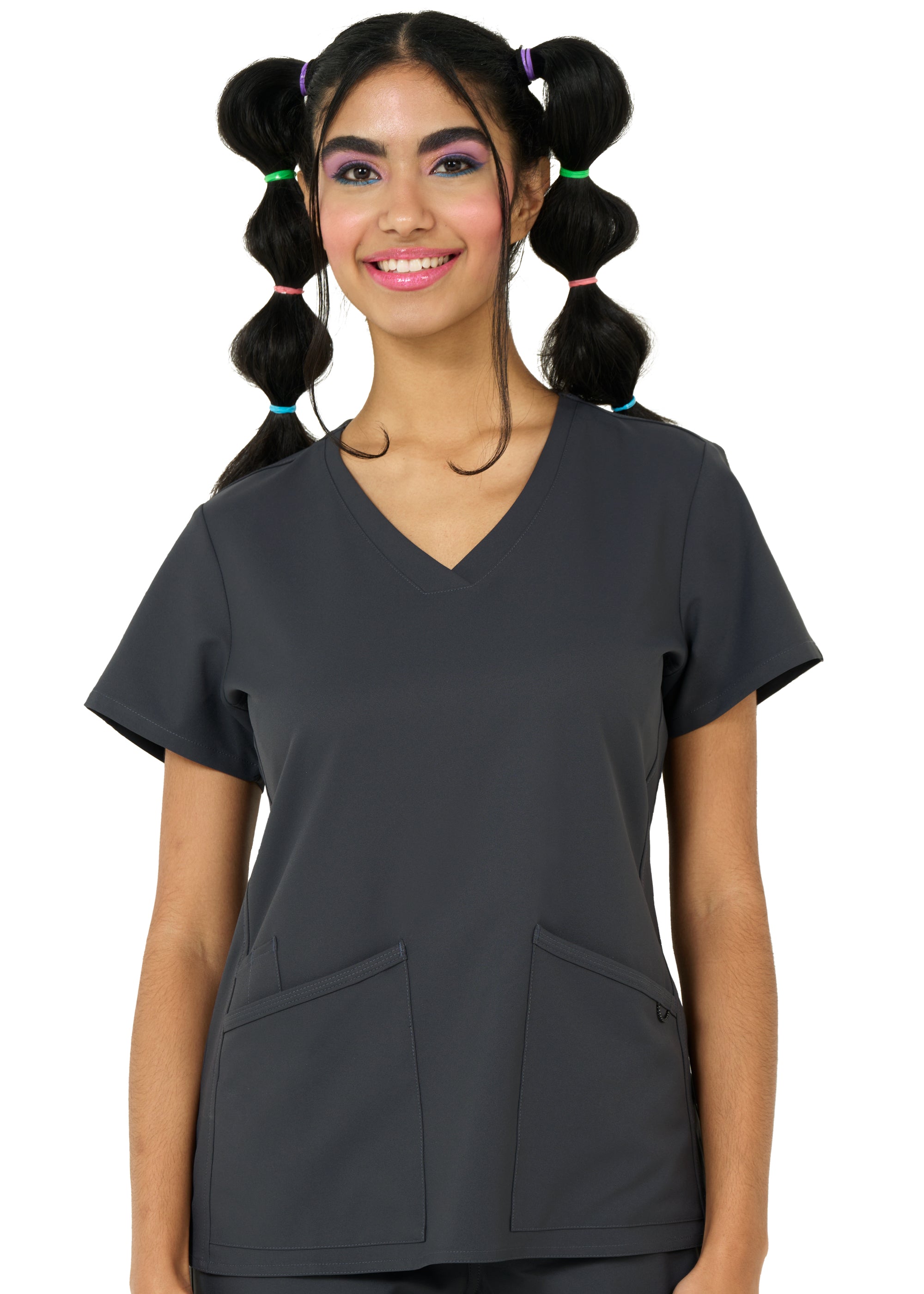 Studio By Zavate Focus V Neck Top — women's scrub top | ScrubBox (view 37)