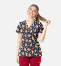 Maevn Gingerbread Zen — women's scrub | ScrubBox