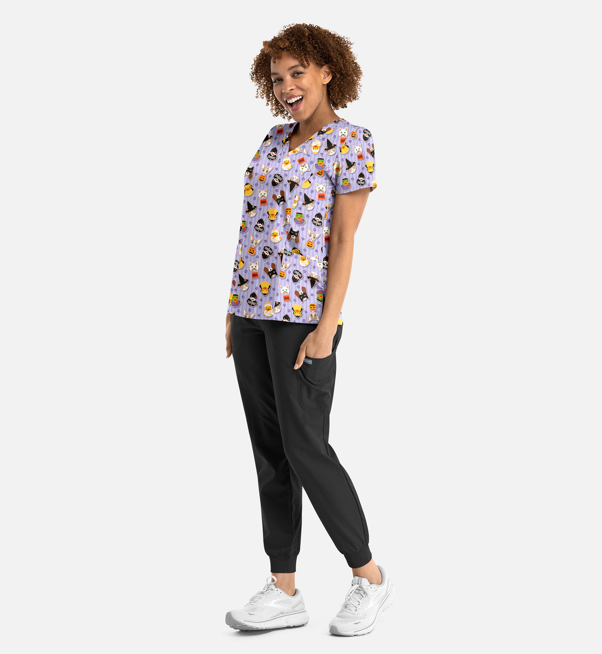 Maevn Spooky Squad — women's scrub | ScrubBox (view 2)