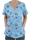 Maevn Cool dogs — women's scrub | ScrubBox (view 3)