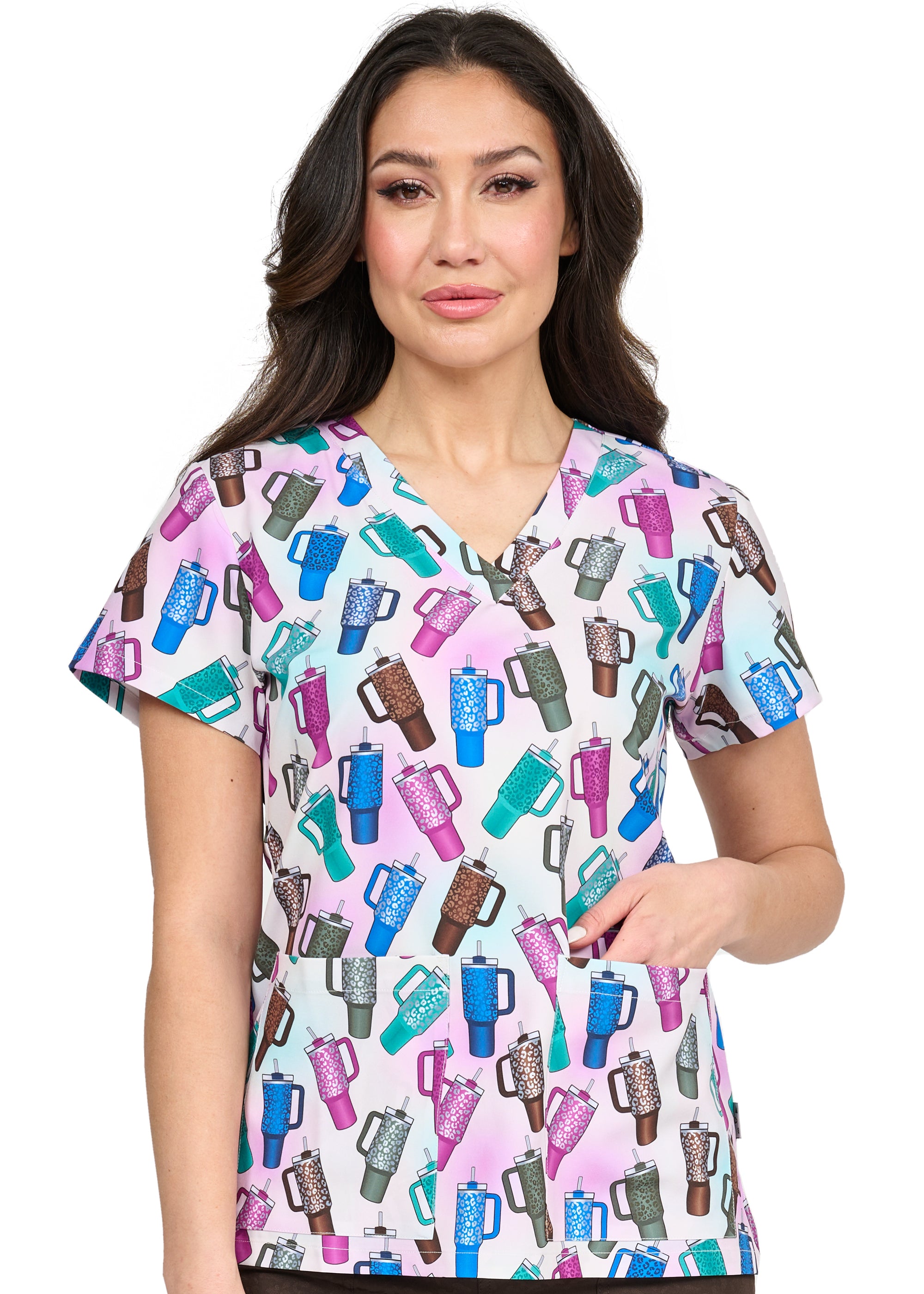 Ava Therese by Zavate Thirst Quencher — women's scrub | ScrubBox (view 10)