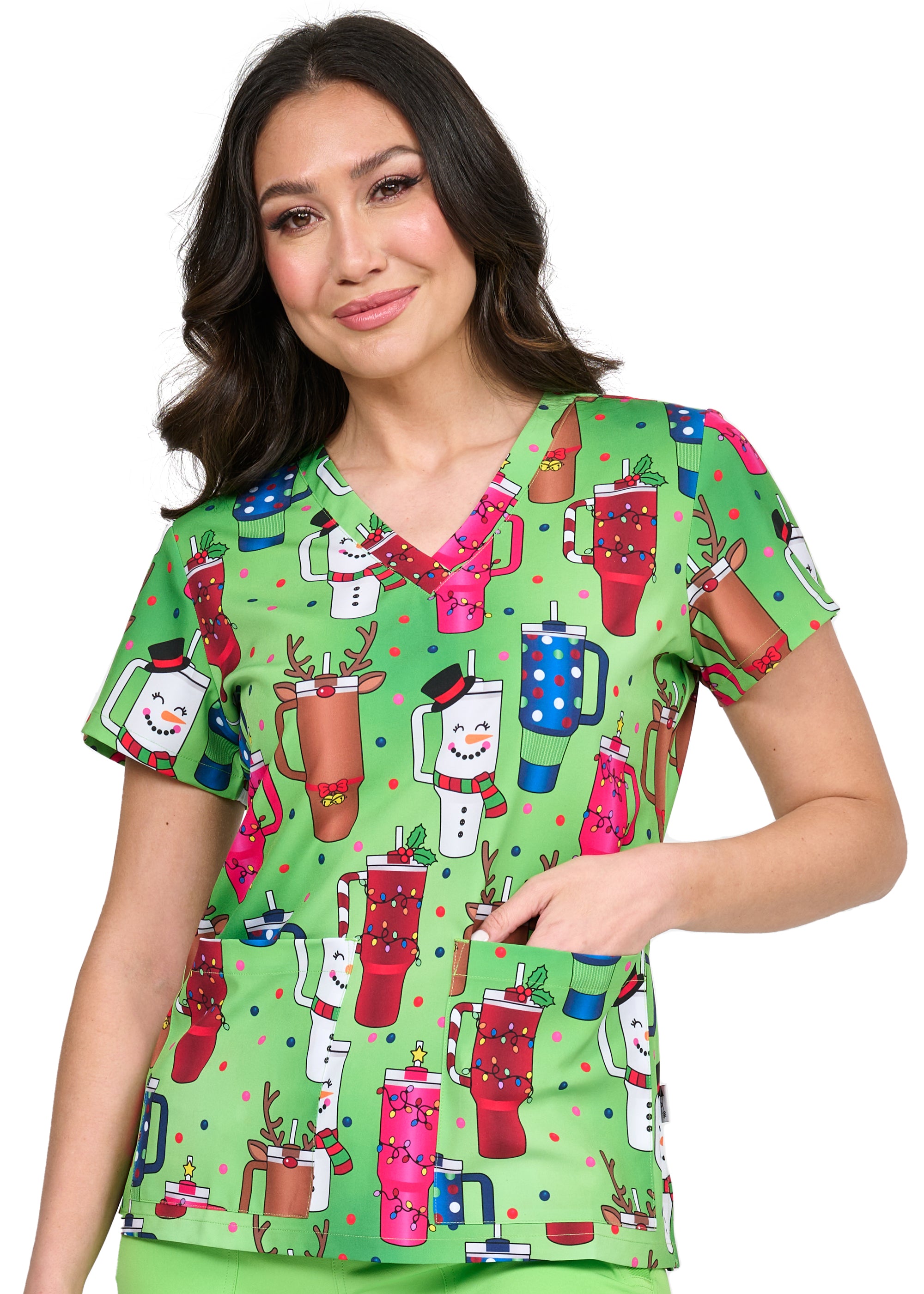 Ava Therese by Zavate Drink Up — women's scrub | ScrubBox (view 5)