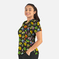 Maevn Pumpkin Madness — women's scrub | ScrubBox (view 3)