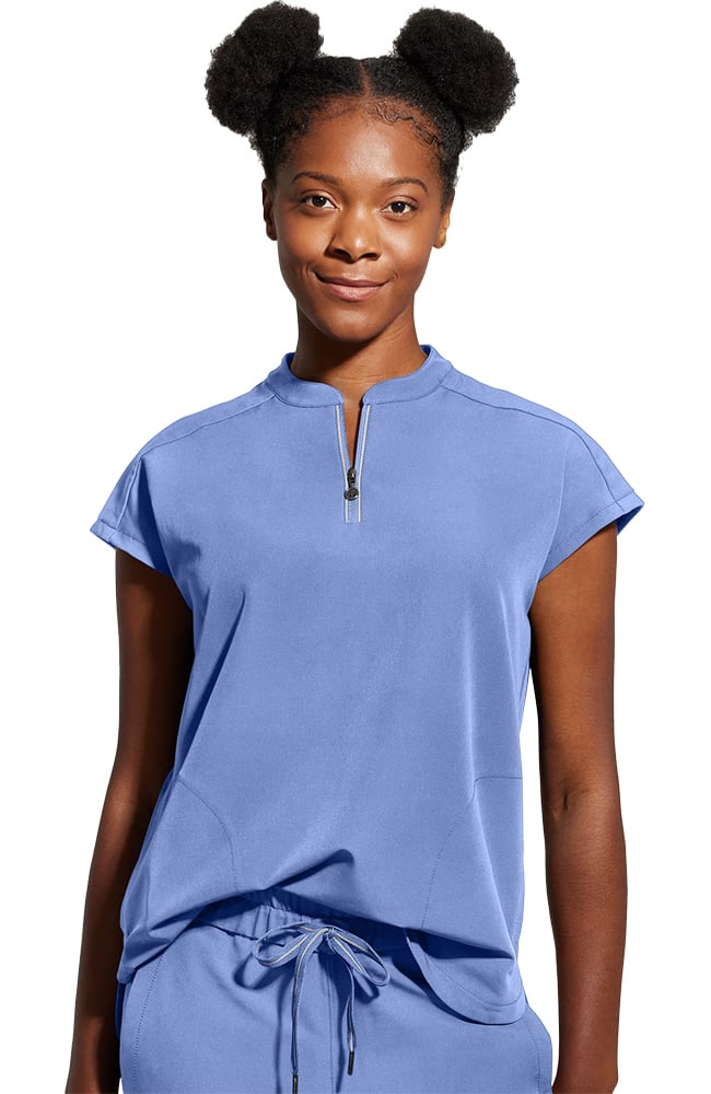 HH360 Sandy Zip Mandarin Collar — women's scrub | ScrubBox (view 25)