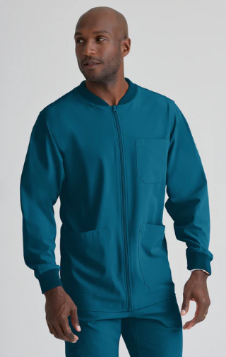 Skechers Men's Structured Medical Jacket — women's scrub jacket | ScrubBox (view 39)