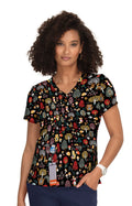 Woodland Creatures by Koi — women's scrub | ScrubBox (view 2)