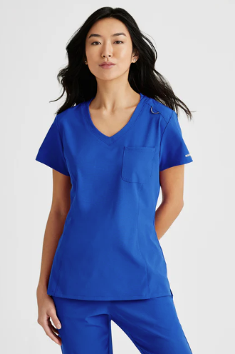 Dignity One Pocket Skechers Top — women's scrub top | ScrubBox (view 40)