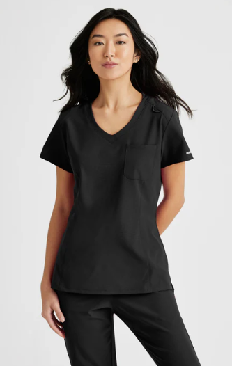 Dignity One Pocket Skechers Top — women's scrub top | ScrubBox (view 7)