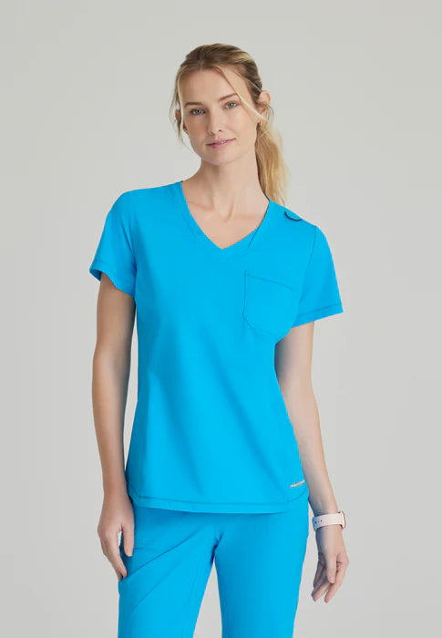 Flow 1 Pocket Tuck in Top by Skechers — women's scrub top | ScrubBox (view 47)