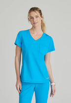 Flow 1 Pocket Tuck in Top by Skechers — women's scrub top | ScrubBox (view 47)