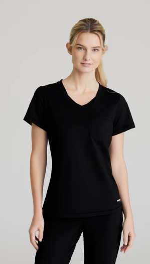 Flow 1 Pocket Tuck in Top by Skechers — women's scrub top | ScrubBox