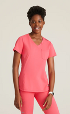 Flow 1 Pocket Tuck in Top by Skechers — women's scrub top | ScrubBox (view 25)