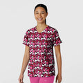 CID Resources Heart Flow — women's scrub | ScrubBox (view 2)