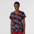 CID Resources Heart Link Black — women's scrub | ScrubBox (view 2)
