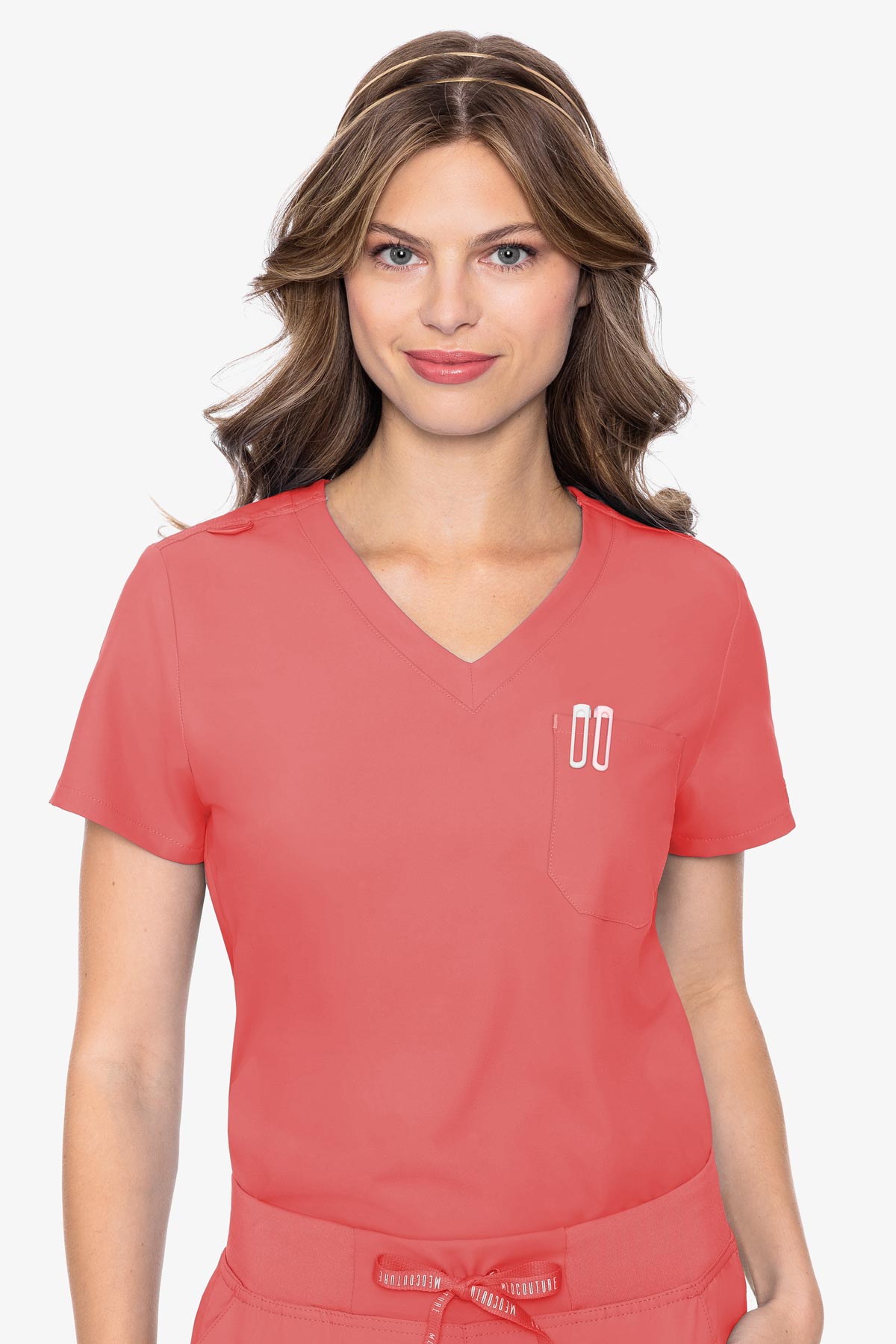 MedCouture Insight One Pocket Top — women's scrub top | ScrubBox (view 98)