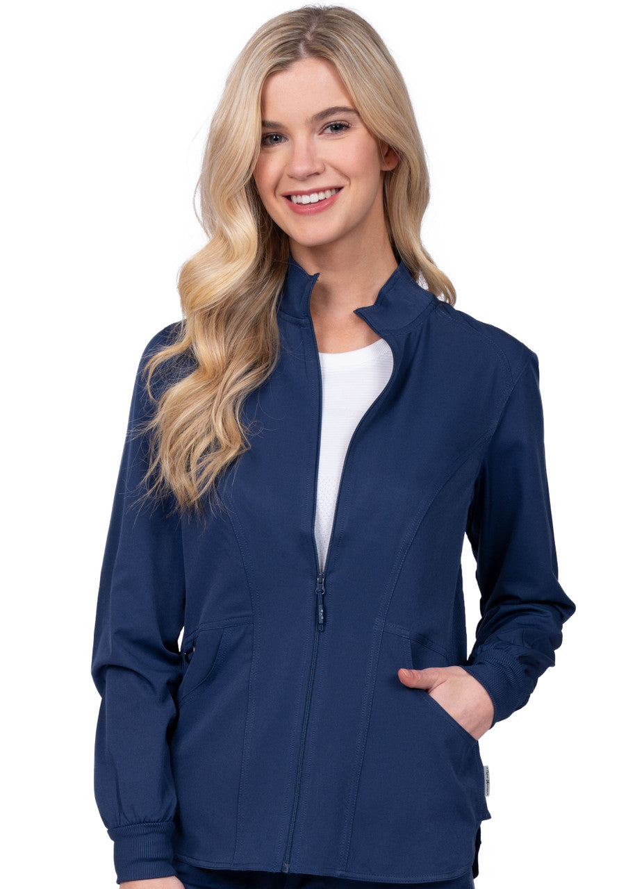 Ava Therese Niki Warm-Up Jacket scrub jacket in navy