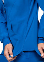 Ava Therese Niki Warm-Up Jacket scrub jacket in royal blue