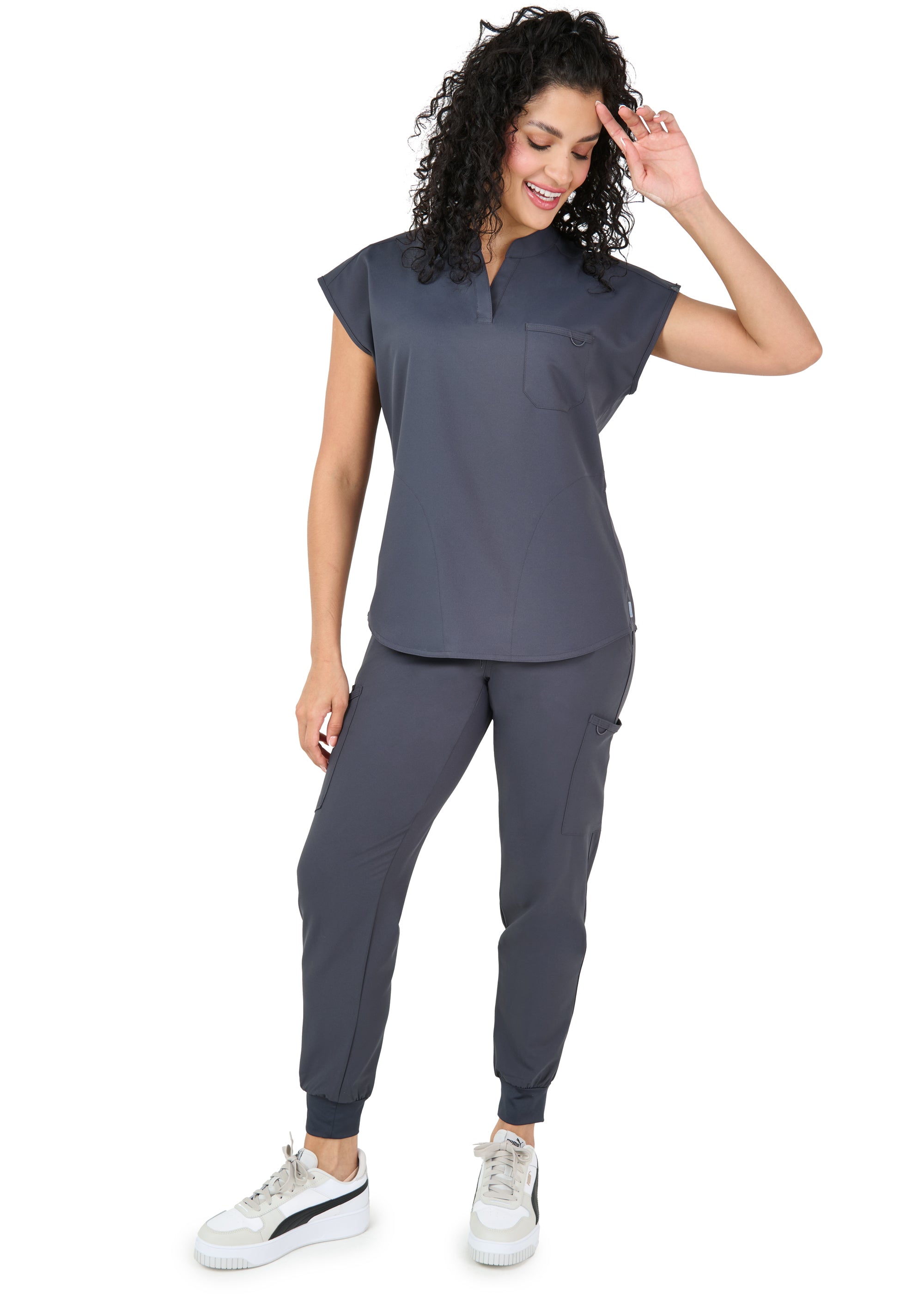 Studio By Zavate Dynamic Top — women's scrub top | ScrubBox (view 9)