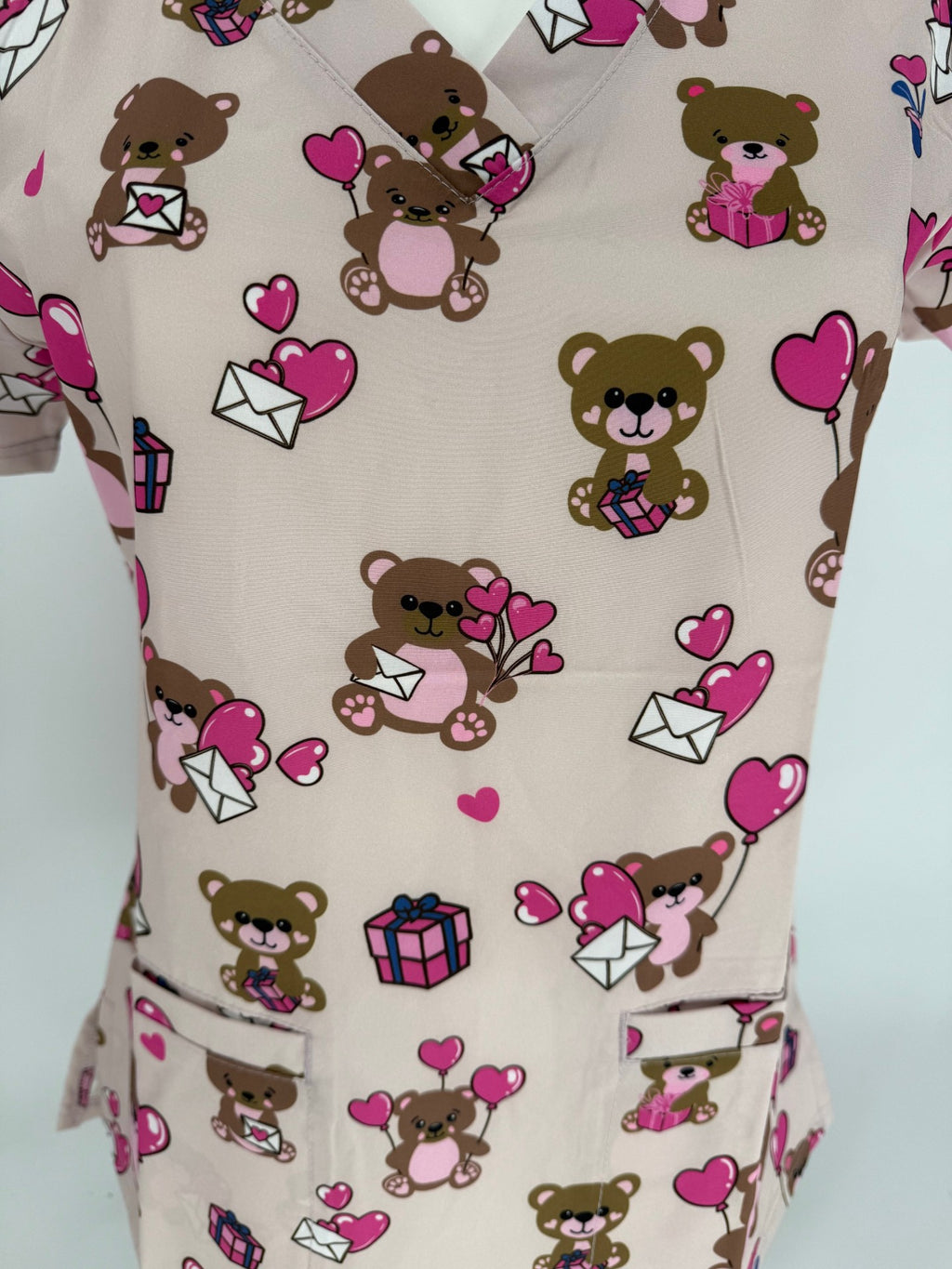 Beary Cute Scrub Top