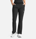 Maevn's Women's Full Elastic Band Flare Leg Pant