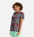 Maevn Splatter Paws — women's scrub | ScrubBox (view 2)