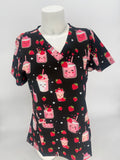 Greentown Scrubs Jamberry Scrub Top — women's scrub top | ScrubBox (view 4)
