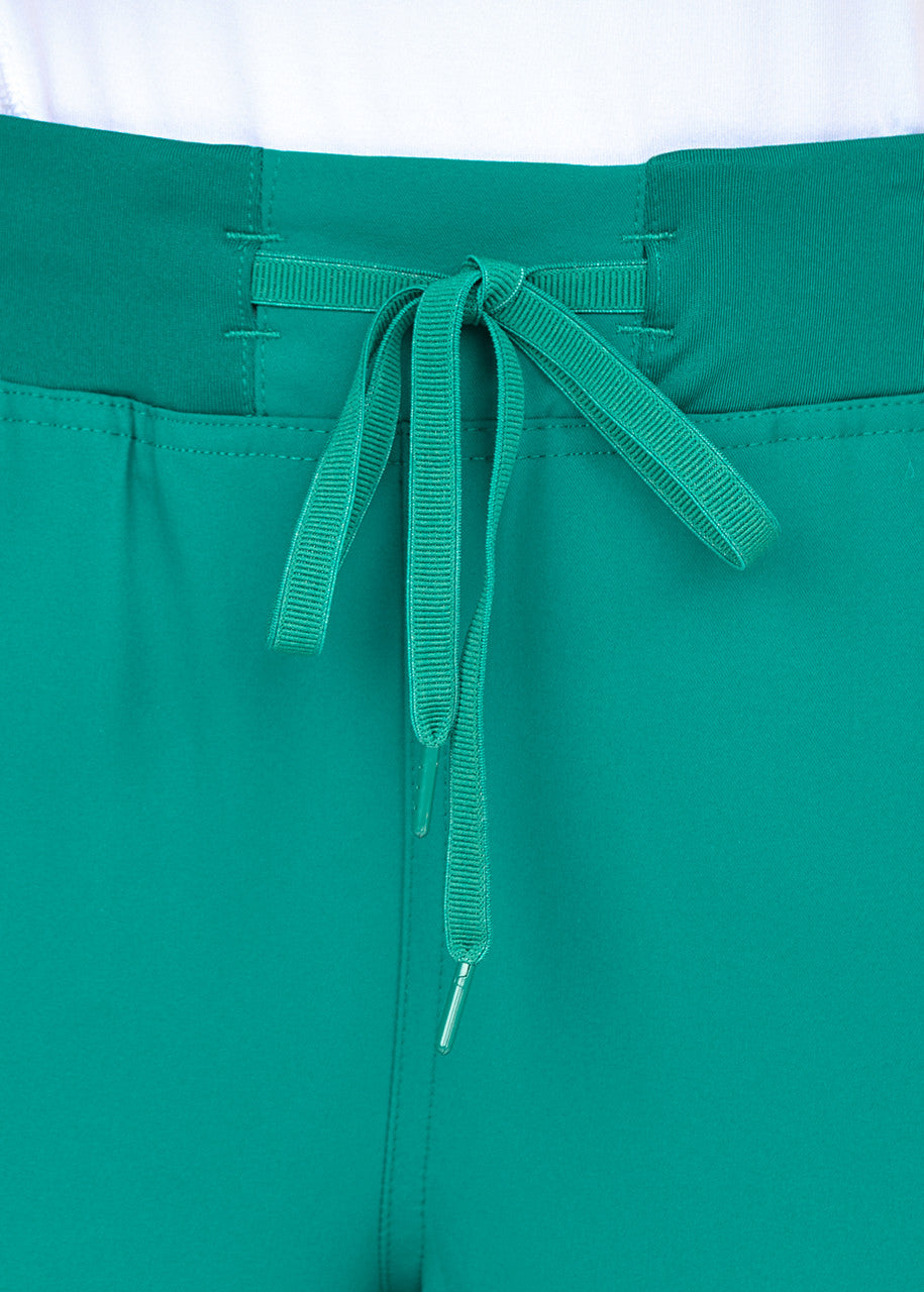 Studio By Zavate Refined Jogger scrub jogger in hunter green