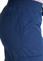 Ava Therese by Zavate Sheba Jacquard Pant scrub pant in navy