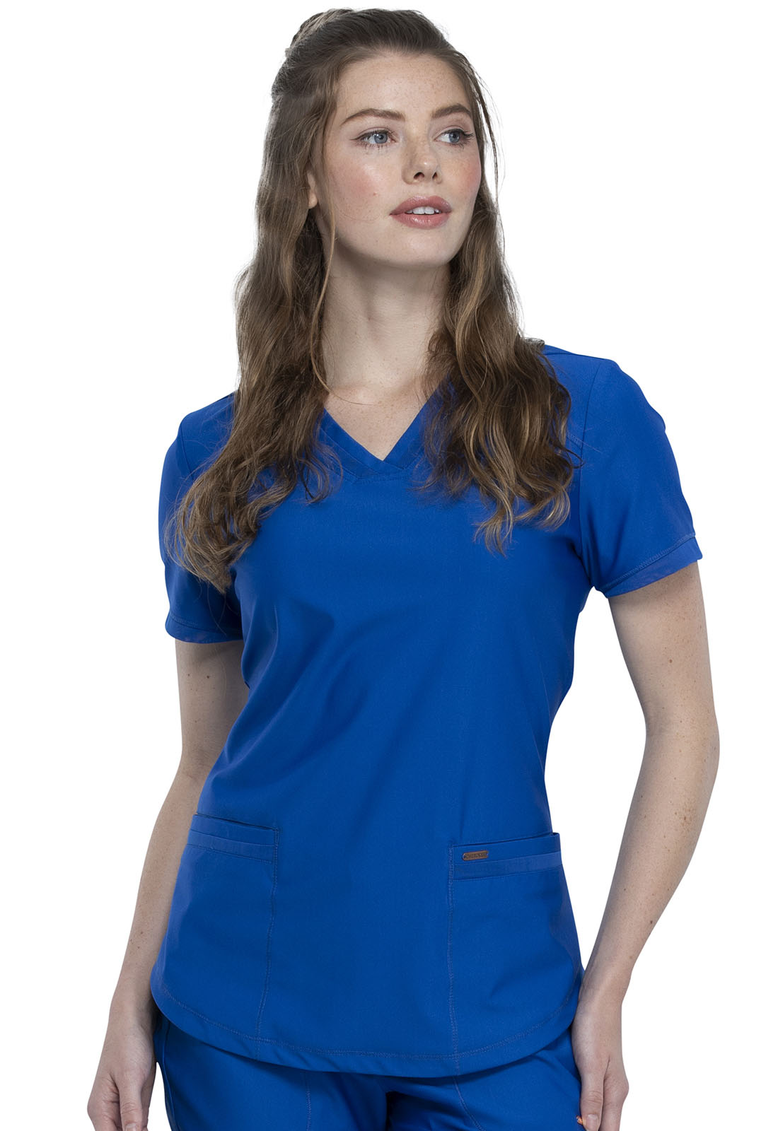 Cherokee Uniforms FORM v-neck top — women's scrub top | ScrubBox (view 6)